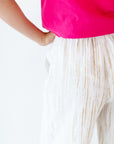 Elizabeth Striped Breezy Pants