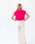 Elizabeth Striped Breezy Pants