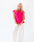 Elizabeth Striped Breezy Pants