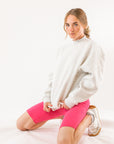 Kia Biker Shorts・Pink