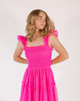 Carmie Tulle Maxi・Fuschia