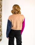 Jamie Color-blocked Cardigan