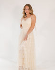 Mason Tulle Maxi・Cream