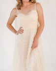 Mason Tulle Maxi・Cream