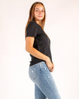 So Fine Waffle Knit Top