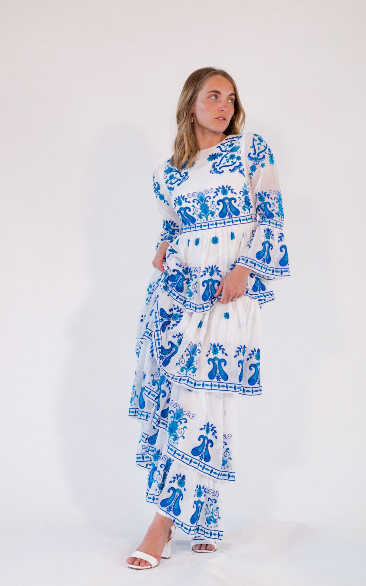Ines Embroidered Dress – Twirl Boutique