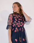 Ulla Embroidered Dress