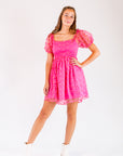 Gemini Hot Pink Dress