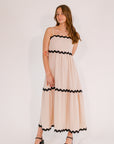 Verno Scalloped Maxi