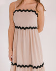 Verno Scalloped Maxi