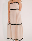 Verno Scalloped Maxi