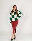 Lexy Ribbed Pencil Skirt
