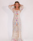 Kyte Embroidered Maxi