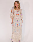 Kyte Embroidered Maxi