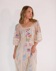 Kyte Embroidered Maxi