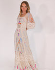 Kyte Embroidered Maxi