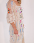 Kyte Embroidered Maxi