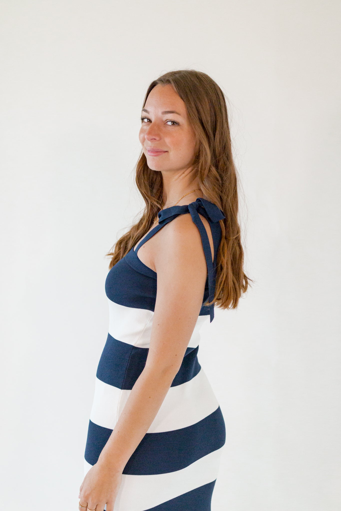 Monse Striped Knit Dress