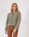 Harbor Olive Hoodie
