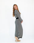 Bridget Striped Knit Set