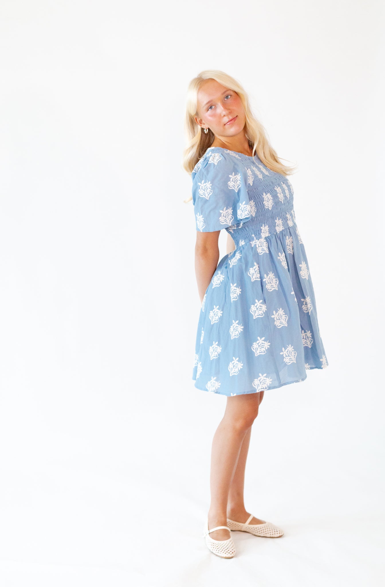 Wilma Embroidered Dress