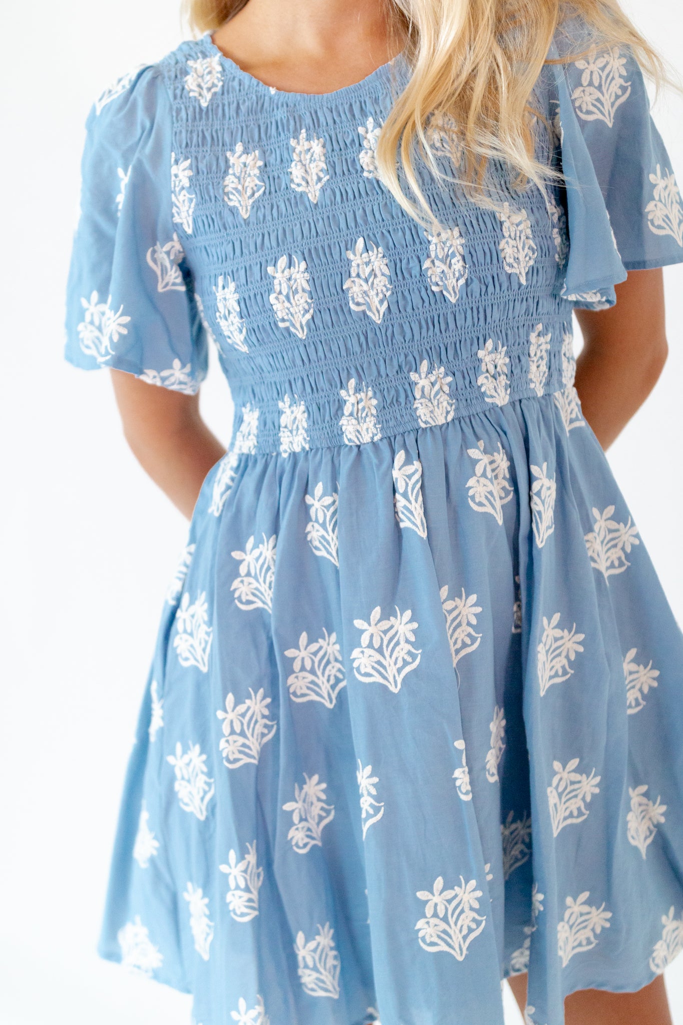 Wilma Embroidered Dress