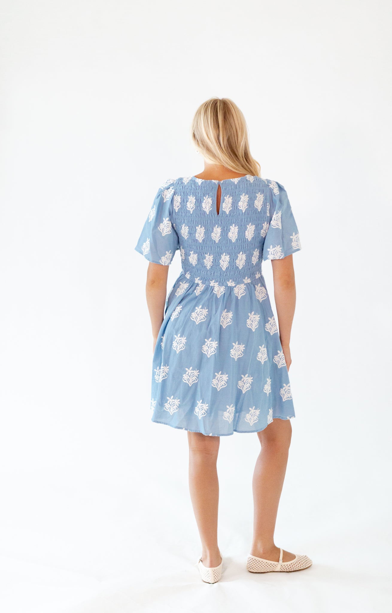 Wilma Embroidered Dress
