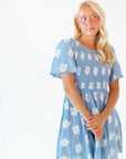 Wilma Embroidered Dress