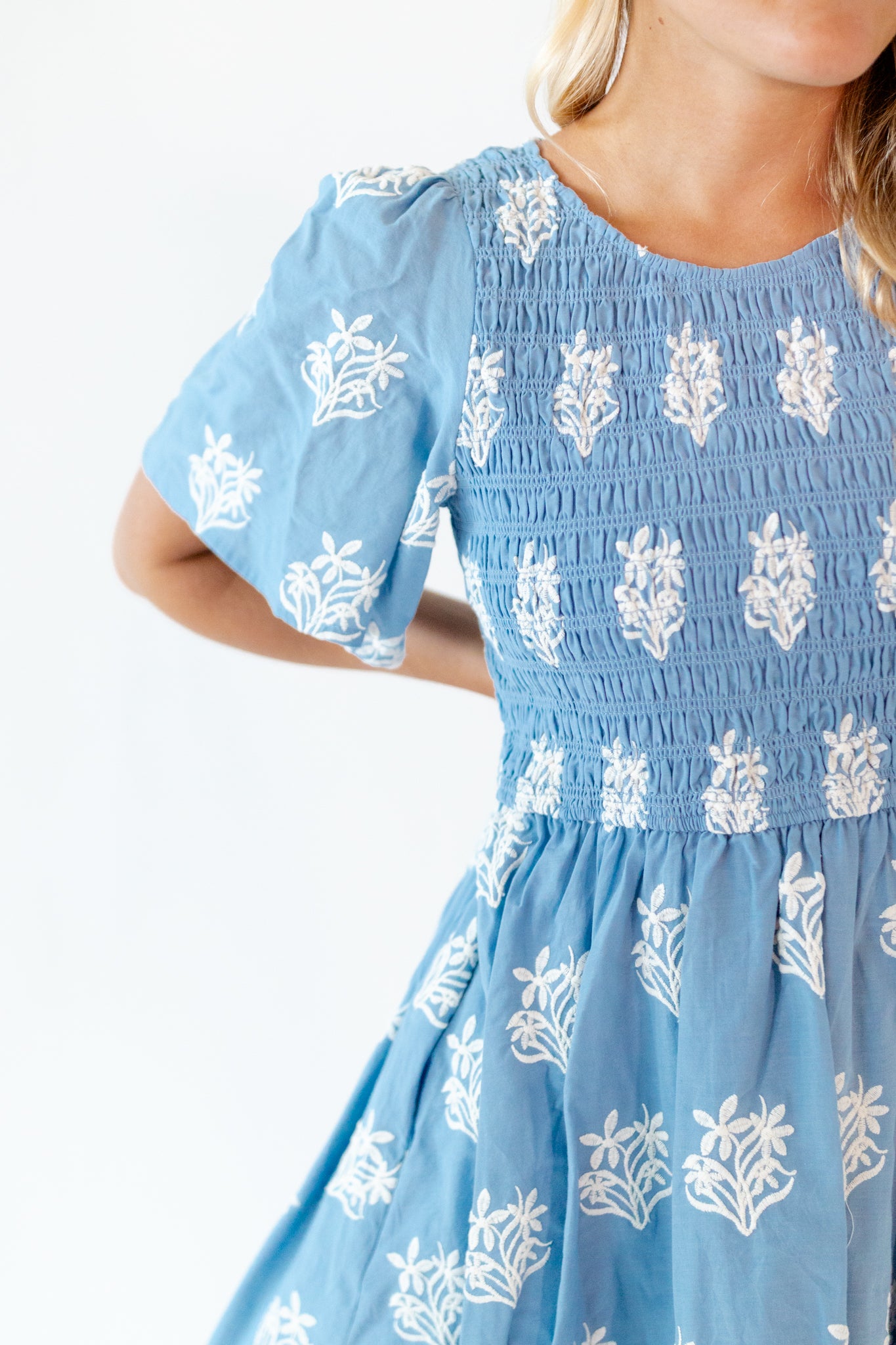 Wilma Embroidered Dress