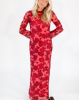 Ulla Rose Print Dress