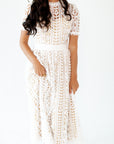 Angelica Lace Midi Dress