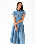Kiera Button Down Denim Dress