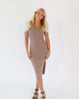 Francesca Dress・Taupe ✧ Restocked