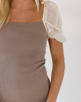 Francesca Dress・Taupe ✧ Restocked