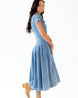 Kiera Button Down Denim Dress