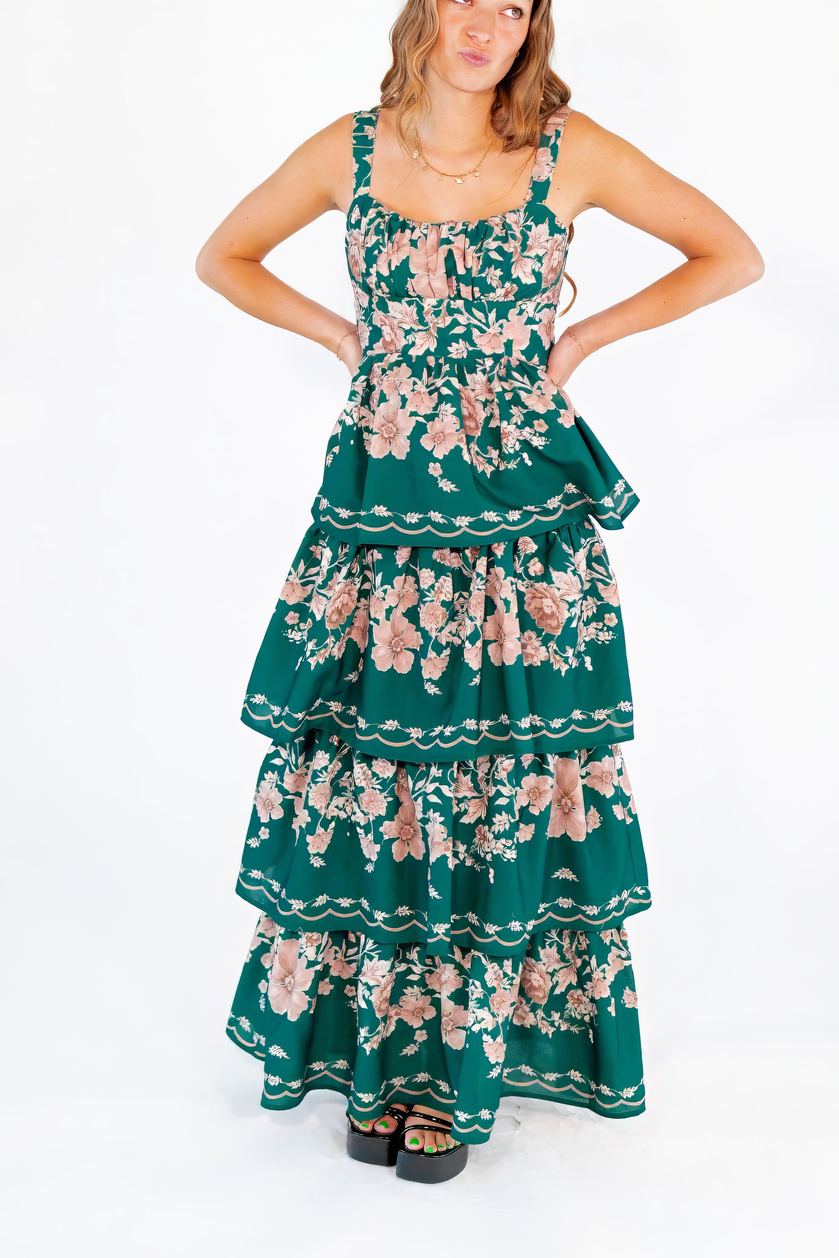 Vivian Layered Maxi Dress Vivian Layered Maxi Dress