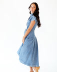 Kiera Button Down Denim Dress
