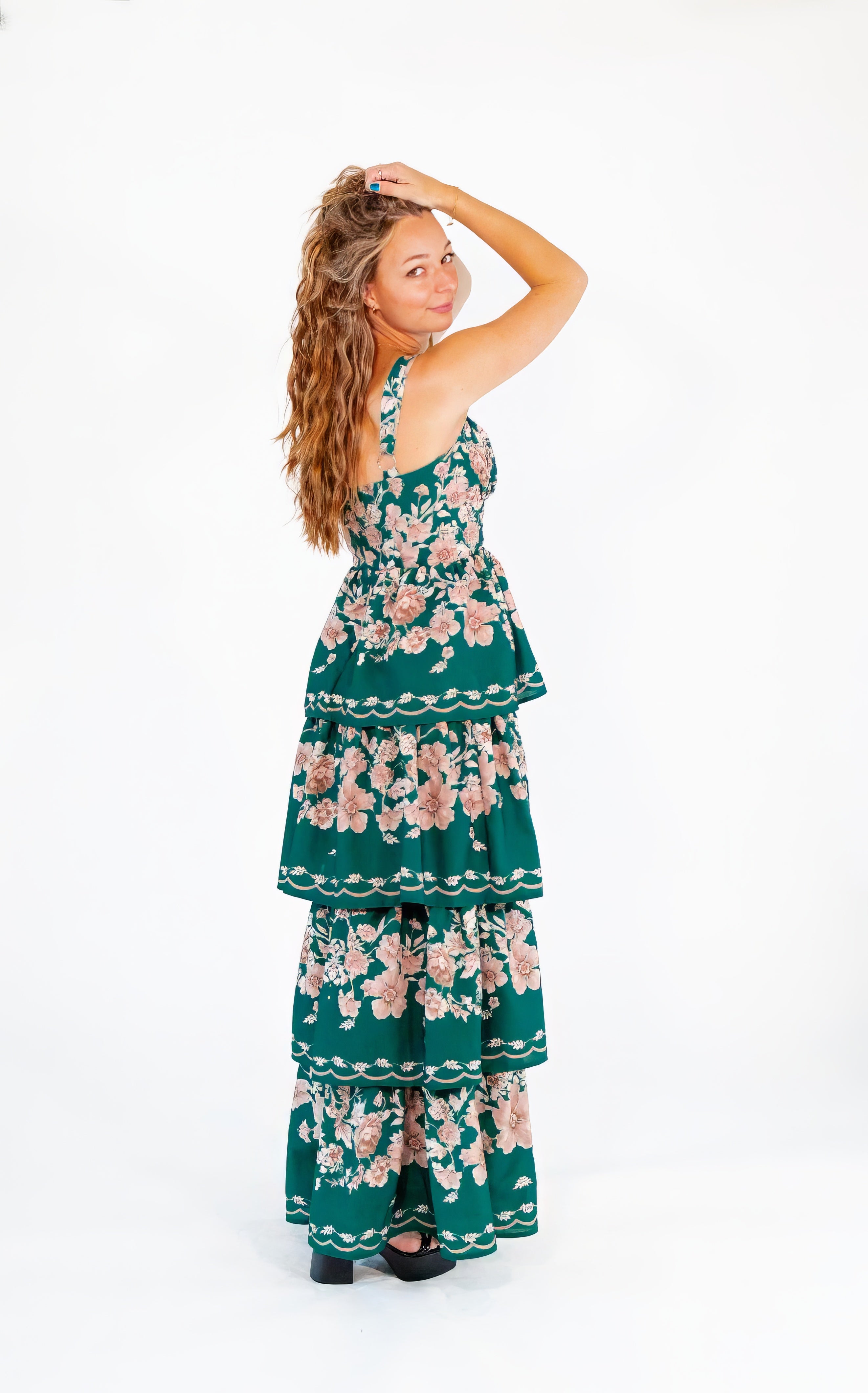Vivian Layered Maxi Dress Twirl Boutique Vivian Layered Maxi Dress Twirl Boutique