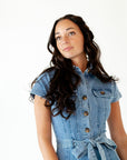 Kiera Button Down Denim Dress