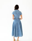 Kiera Button Down Denim Dress