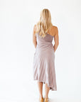Golla Pleated One Shoulder Dress