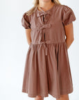 Liam Bow Accent Dress
