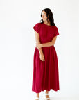 Chloe Woven Midi Dress