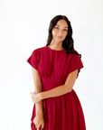 Chloe Woven Midi Dress