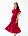 Chloe Woven Midi Dress