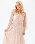 Whimsical Mesh Midi Dress