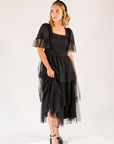 Candid Ruffle Maxi Dress