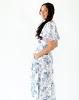 Parisian Scalloped Sleeve Dress