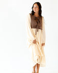 Henry Bow Front Midi Dress