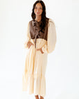 Henry Bow Front Midi Dress